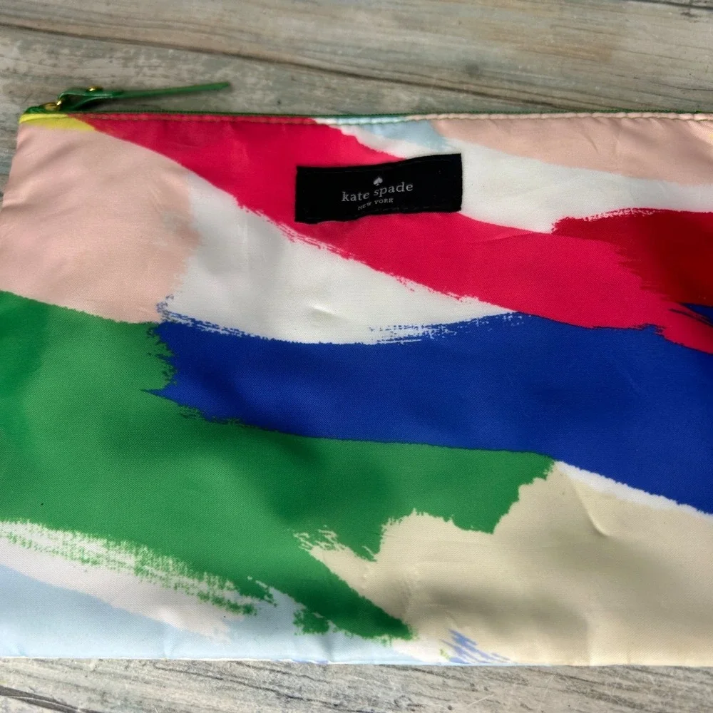 Kate Spade New York For Qantas Cosmetic Case Bag Pouch Multicolor‎ Makeup